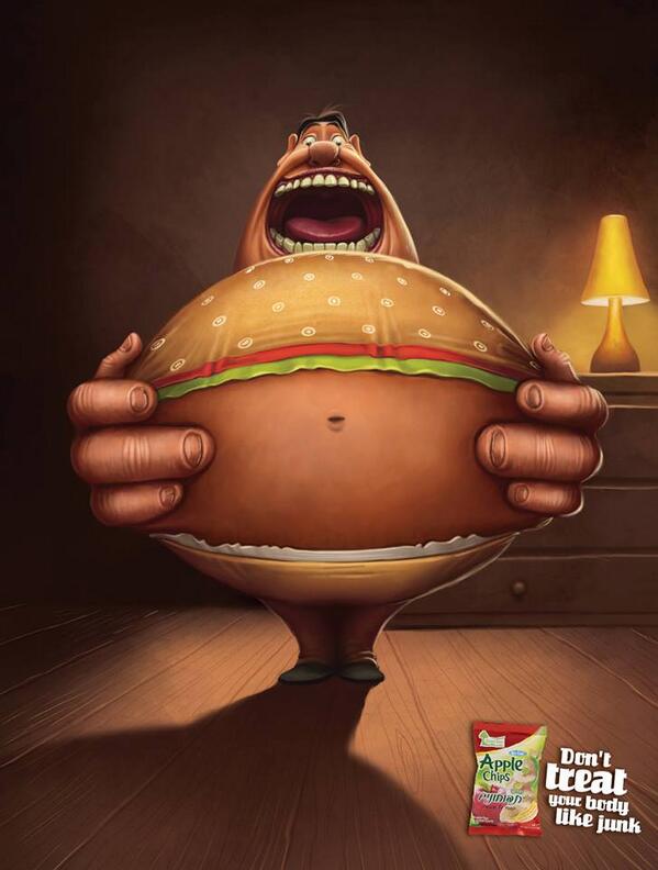 RT @Brilliant_Ads: “Don’t treat your body like jun…
