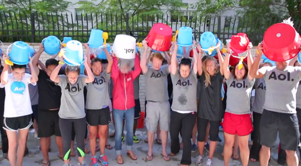 “@AOL: AOL took on the #IceBucketChallenge! http:/…