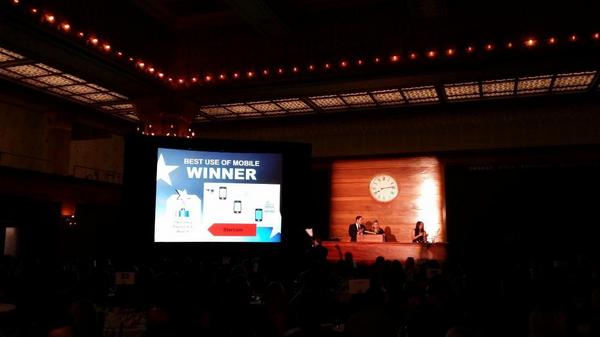 “@ChicagoIMA: The winner for best use of mobile is…