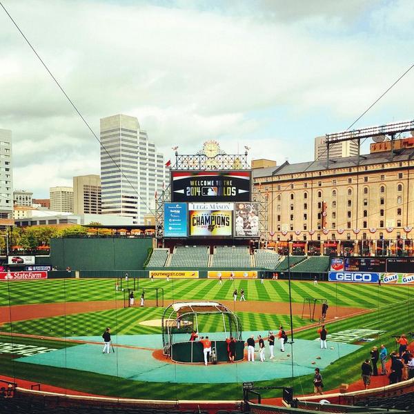 RT @MLB: Oriole Park is ready for the #ALDS. Are y…
